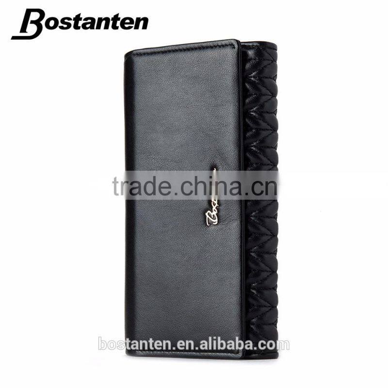 rose red fashion trendy women wallet purse hand bags leather