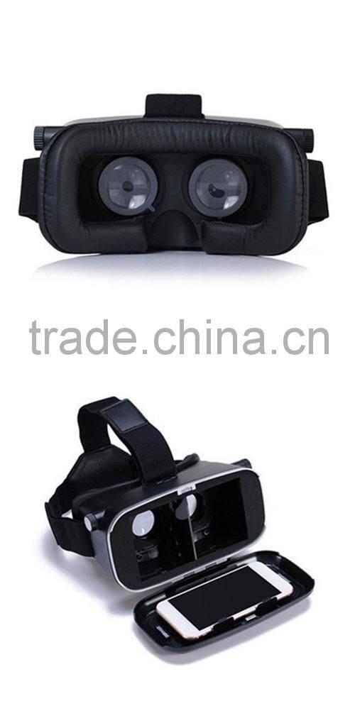 100% Original VR SHINECON Virtual Reality 3D Glasses Helmet VR BOX Movie for Samsung 4.7~6 inch Smartphone+Wireless Gamepad 1.0
