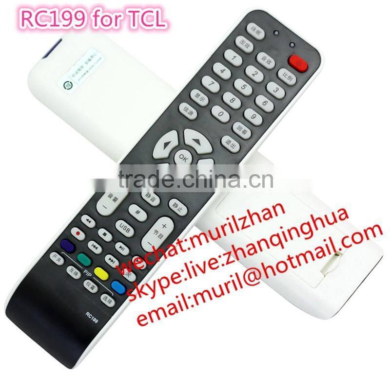 High Quality Black T908 Universal Remote Control for TCL LCD/LED