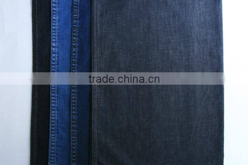 Woven Twill 54/56" Indigo Fine Slub Cotton Elasticity Denims 9.6oz