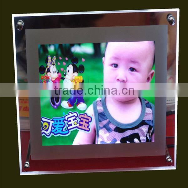 New style A2 aluminium photo frame led lighting box