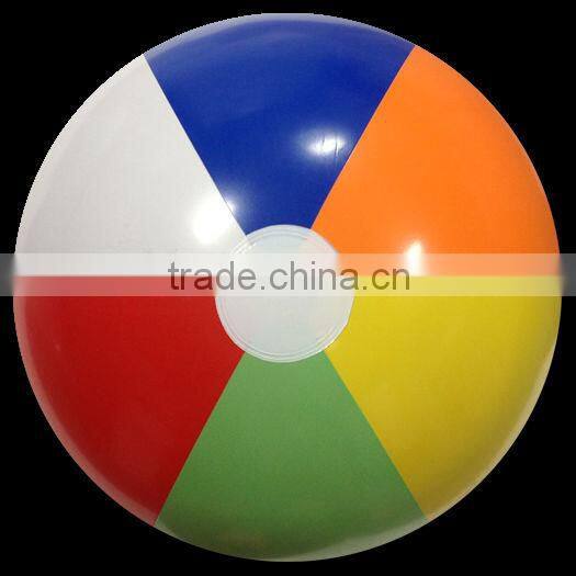 Red solid beach ball