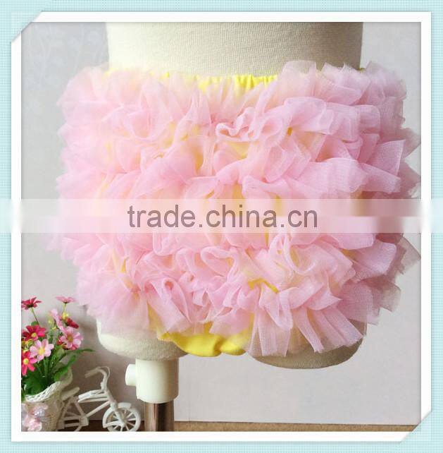 Stock Girls Bloomer Turquoise Ruffle Photo Prop Style Kids Diaper Cover Bloomer