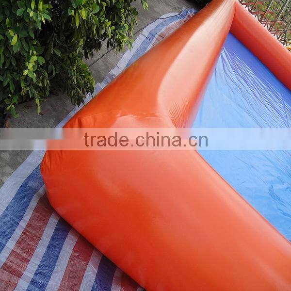 Hola square inflatable adult swimming pool