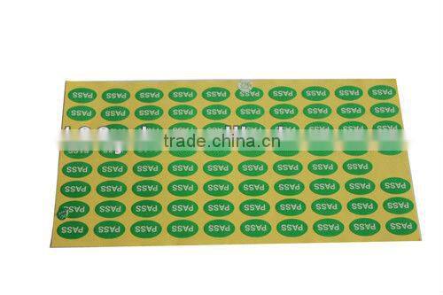 2016 Wholesale Cheap Custom Printing PVC Sticker Paper Sticker Label A4 Stickers