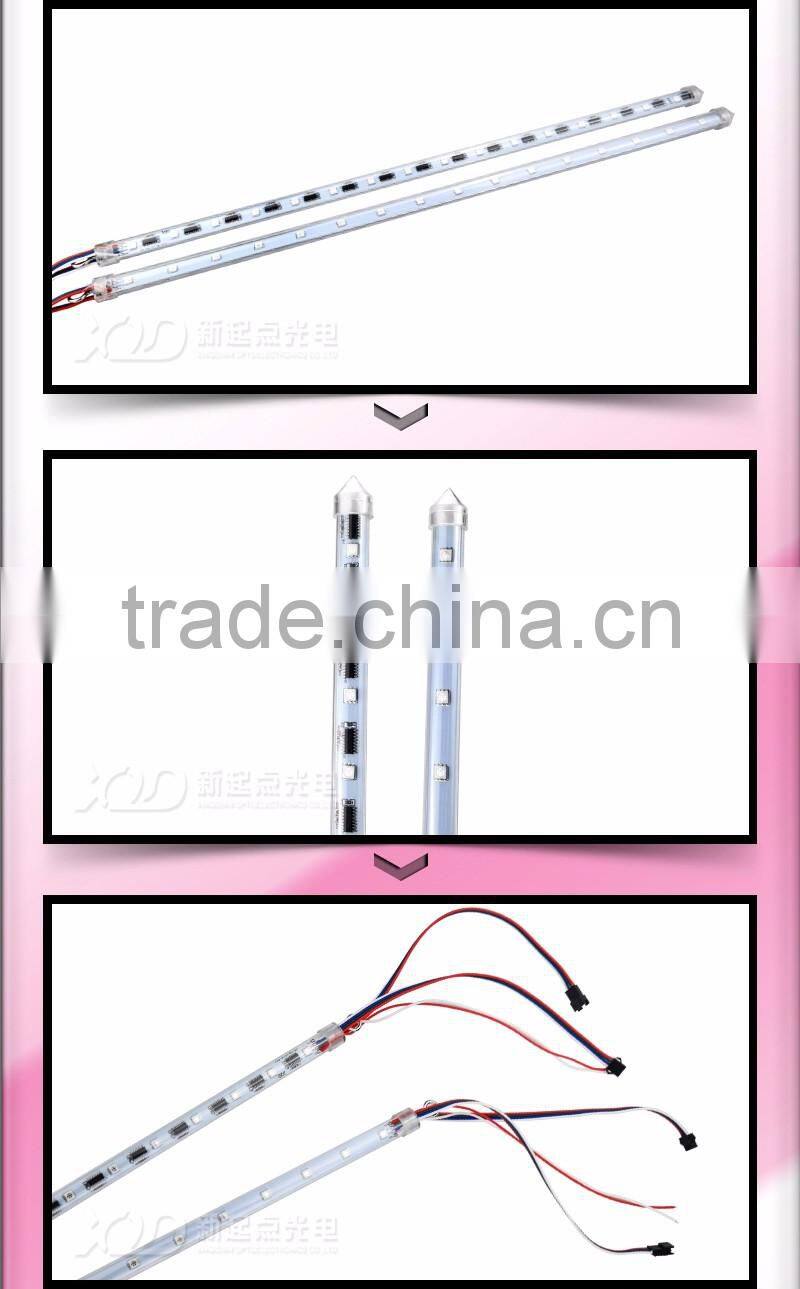waterpro light funfair led lighting decoration christmas tree light led meteor tube
