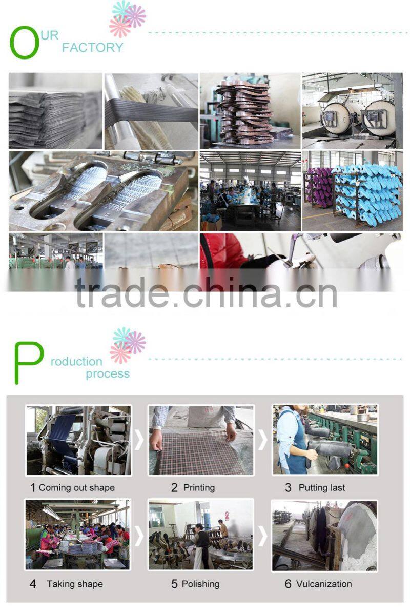 Beautiful summer flower pattern rubber rain boots for women