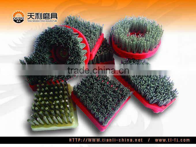 abrasive diamond brush fickert,stone polishing brush