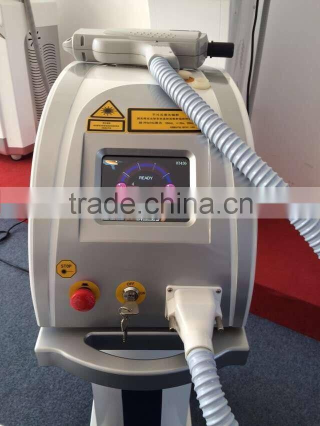 Hotest Ruby Q-switch laser tattoo & eyebrow removal machine EVERSUN XP407