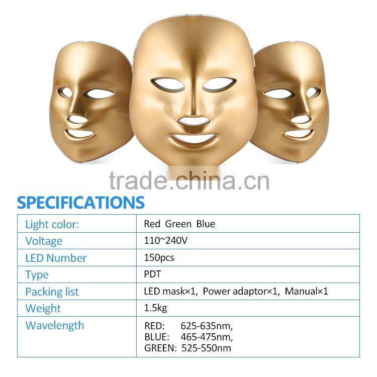Facial beauty machine led mask,led photon facial mask in china
