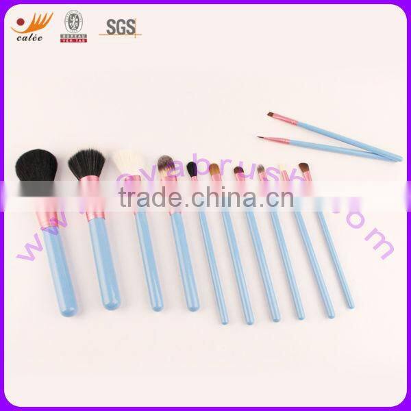 12 pcs travel size makeup brushes