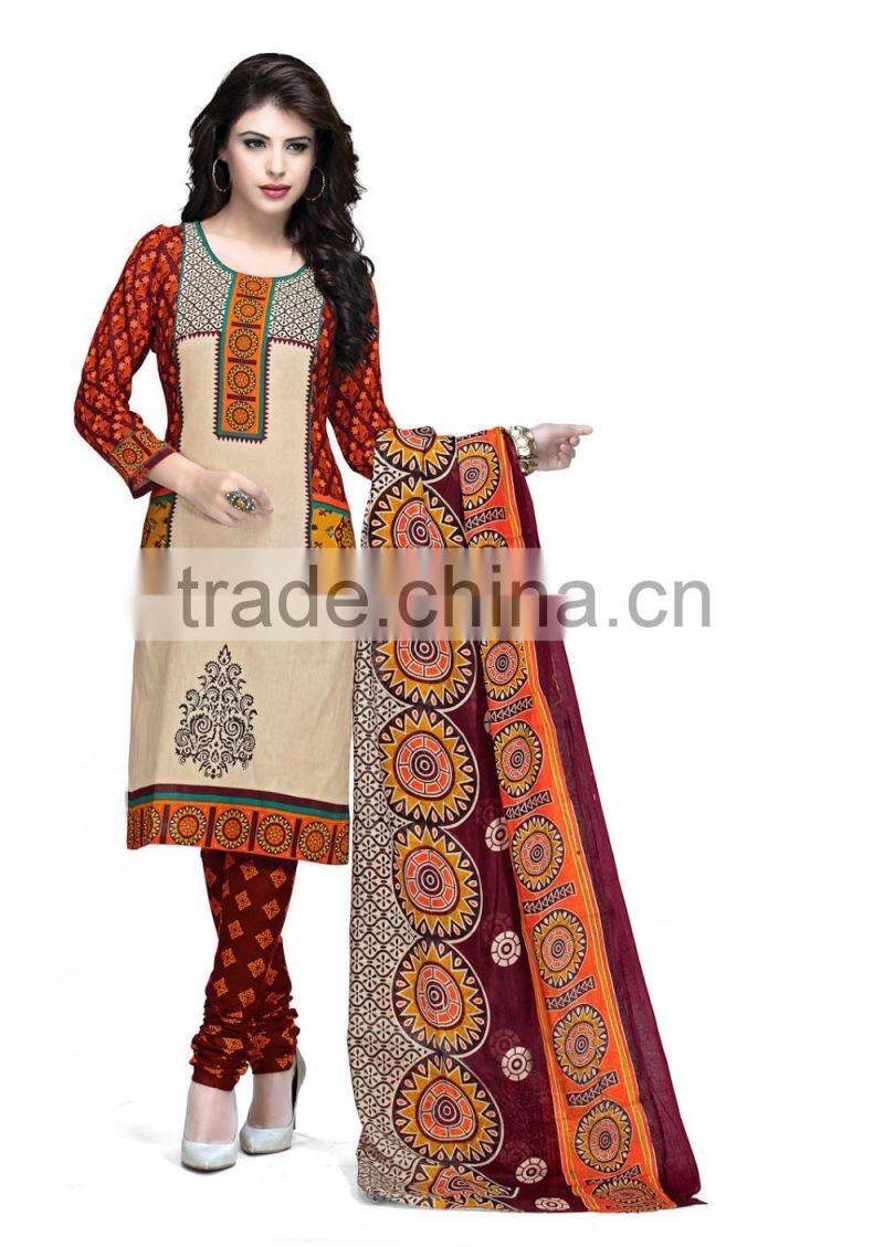 cotton punjabi dress material