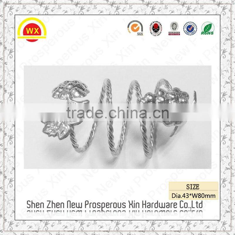 Wholesale cheap bulk napkin rings K gold plated