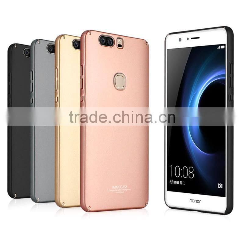 2016 Newest ORIGINAL IMAK Jazz Color case Spercial Blasted Ultra slim PC Back cover Case For HUAWEI Honor V8