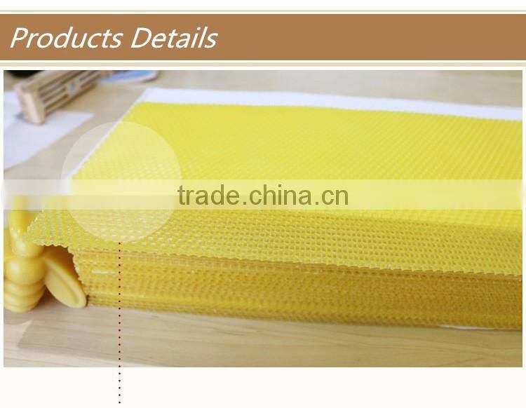 100% Pure Organic Beeswax Comb Foundation Sheet