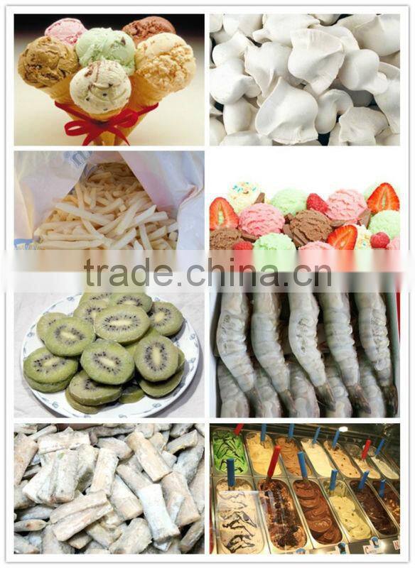 MADE IN CHINA meatball freezer/Frozen Seafood Freezer Price/industrial chicken freezer machine