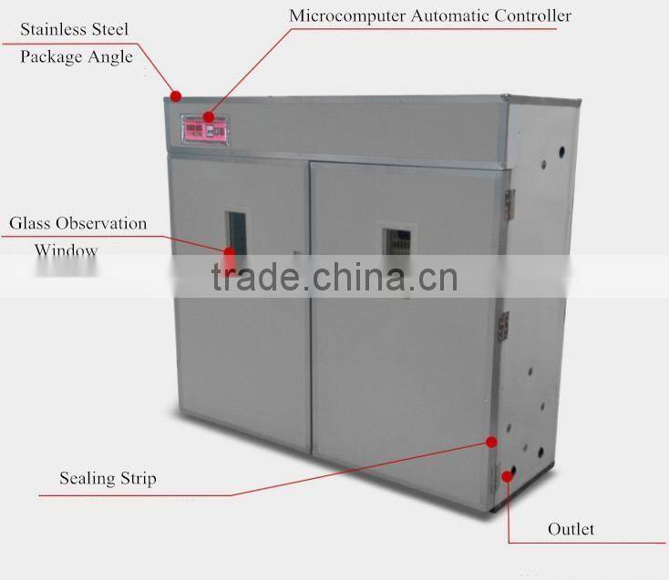 Hot Sale Large Automatic 1584 Chicken Egg Incubator