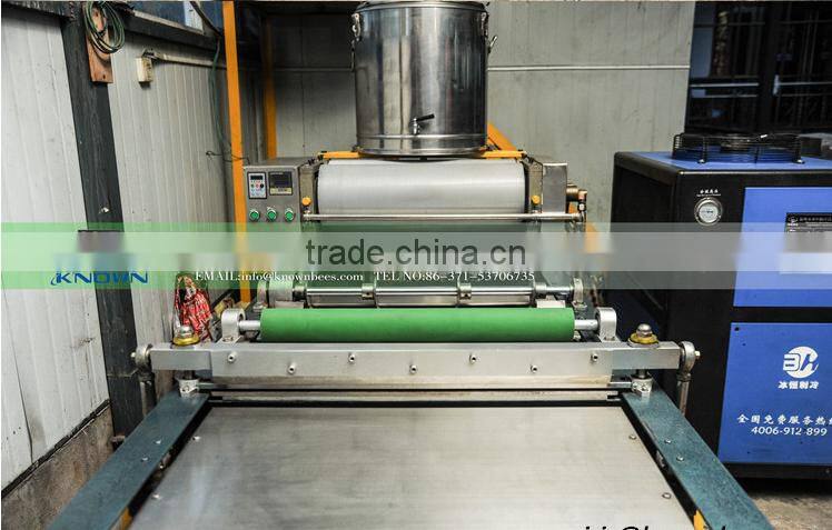 bee keeping equipment automatic beeswax comb foundation machine