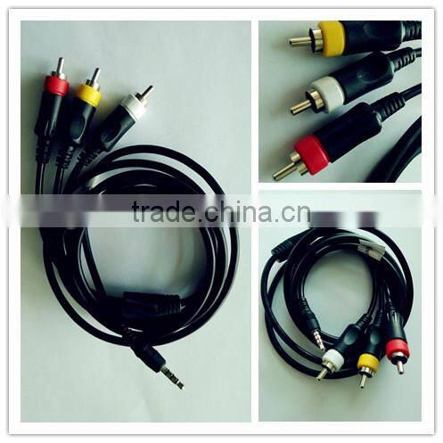 For Xbox360 ONE / xbox360 E console AV cable * black color