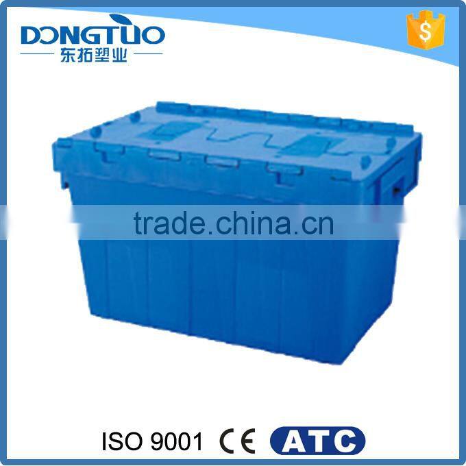 Hot sale heat resistant plastic box, lockable plastic storage box with handle high quality