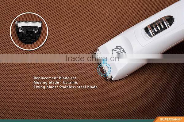 DC Motor Dog Hair Groomer For Pet With Replacement Ceramic Blade Set(SN-1680)