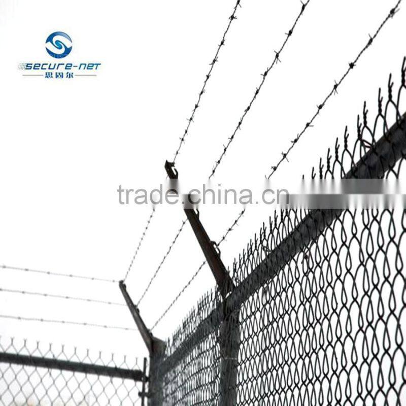 hot dipped galvanized pvc coated chain link fence for sale