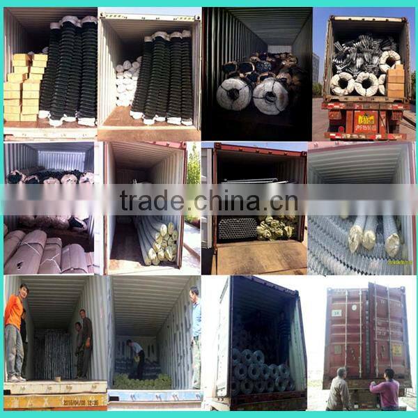 durability galvanized chain link fabric used chain link fence panels whosale