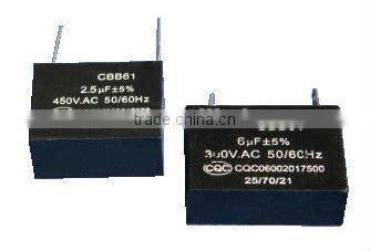 DIP Polypropylene Film Fan Capacitor