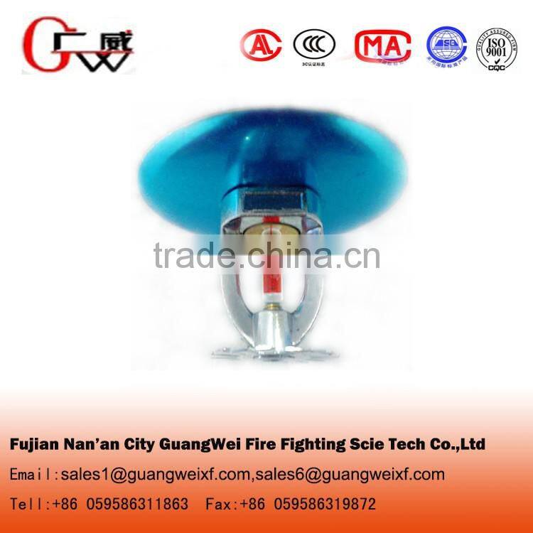 Fire sprinkler hidden camera for fire fighting system