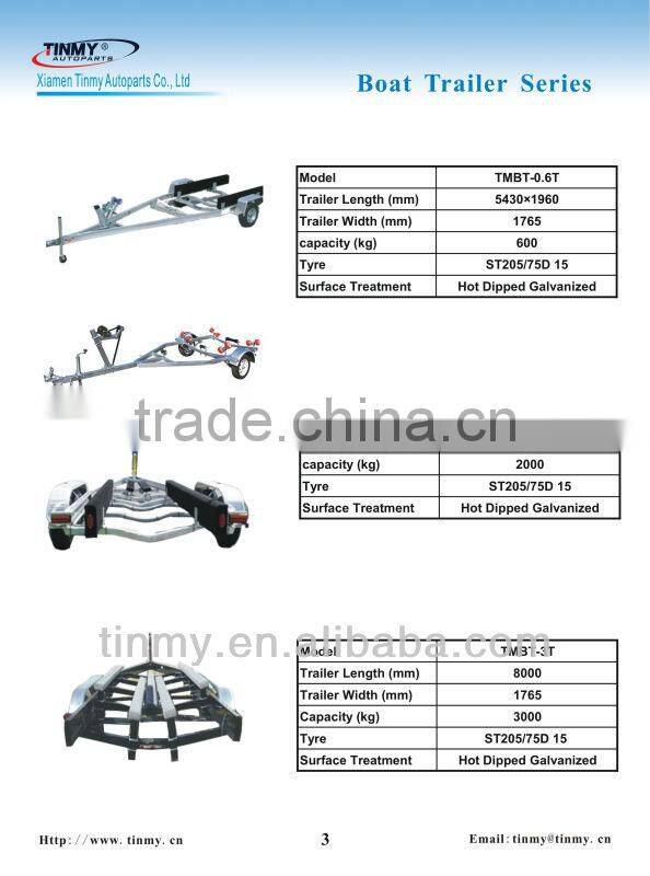 Boat trailer