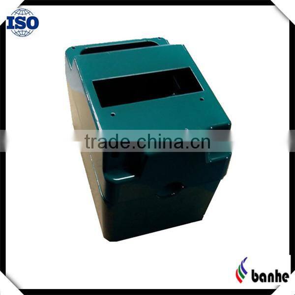 Painted electric meter box cover for construction