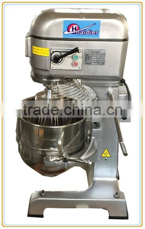 industrial dough mixer 30l mixer cake mixer haidier planetary mixer