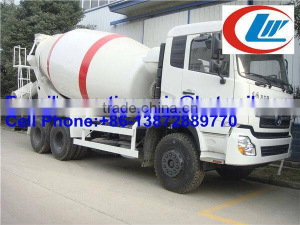 12cbm Dongfeng Da Lishen 6x4 340hp cement mixer truck
