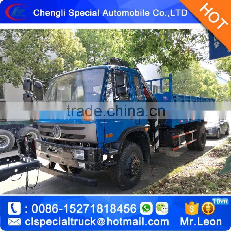 5Ton knuckle crane mounted truck lorry crane