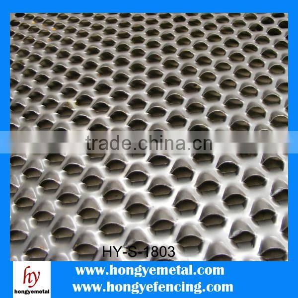 JT electro galvanized antiskid plate/diamond plate wire mesh