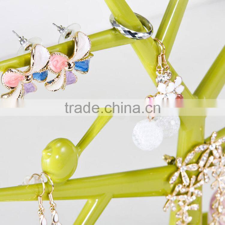 Multifunctional Tree-shape plastic Jewelry Accessories stand display