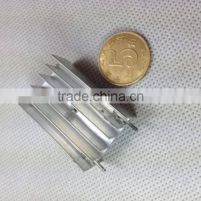 OEM high precision extruded aluminum heatsink / aluminum heat sink enclosure