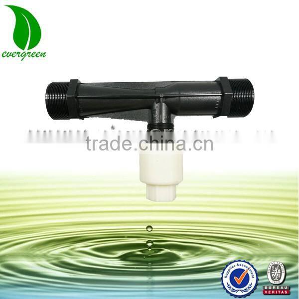 2017 new style irrigaiton equipment two way fertilizer venturi vleve tube injectors