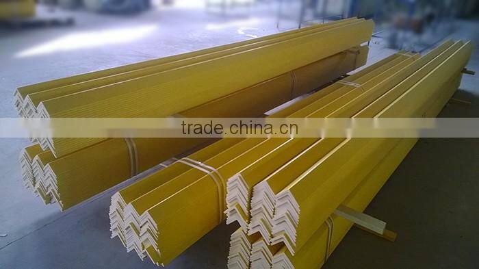 UV - resistant weather resistance Extrusion yellow Fiberglass profile