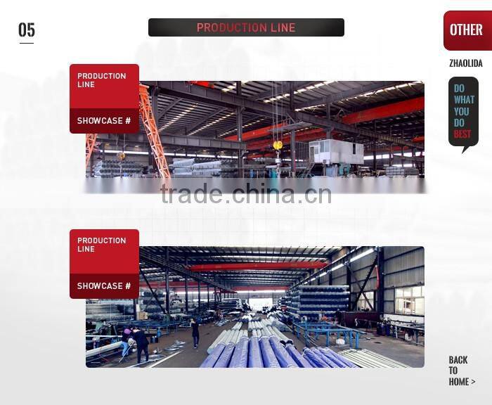 cold rolled pre galvanized thin wall steel pipe for decoration fence