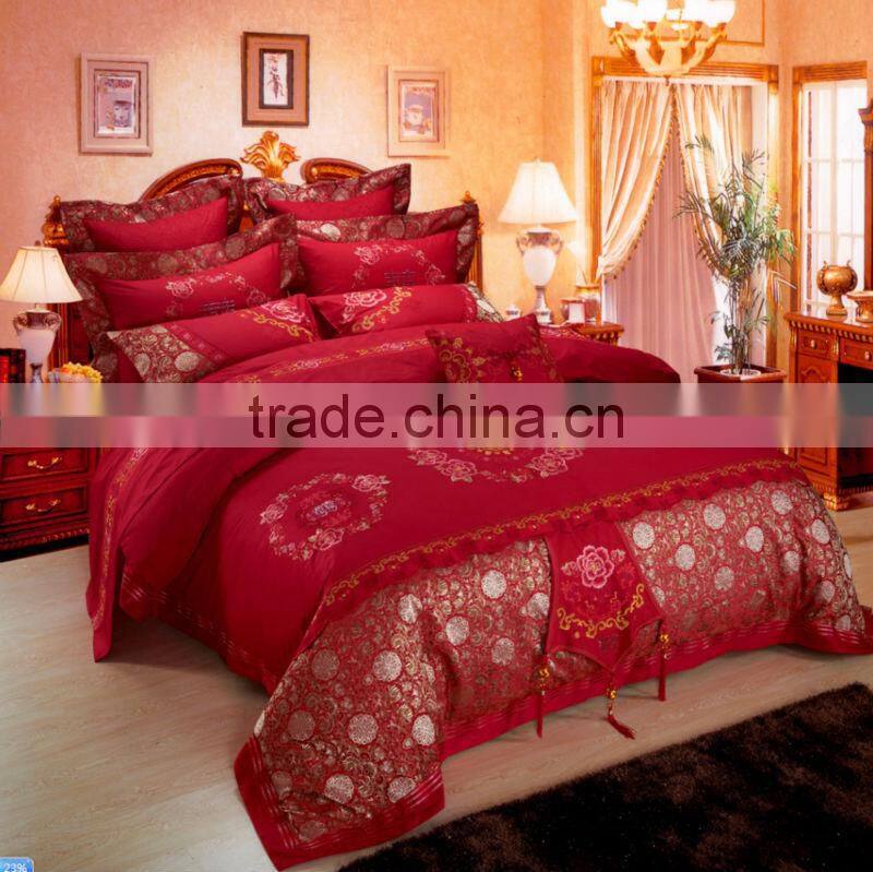 Royal Palace Cotton Comforter Set For Wedding, Home Textile