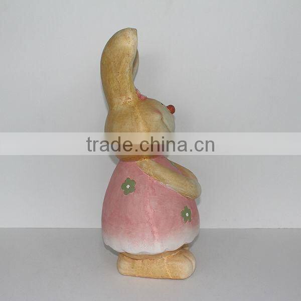 Magnesia garden ornament, Rabbit resin garden ornaments