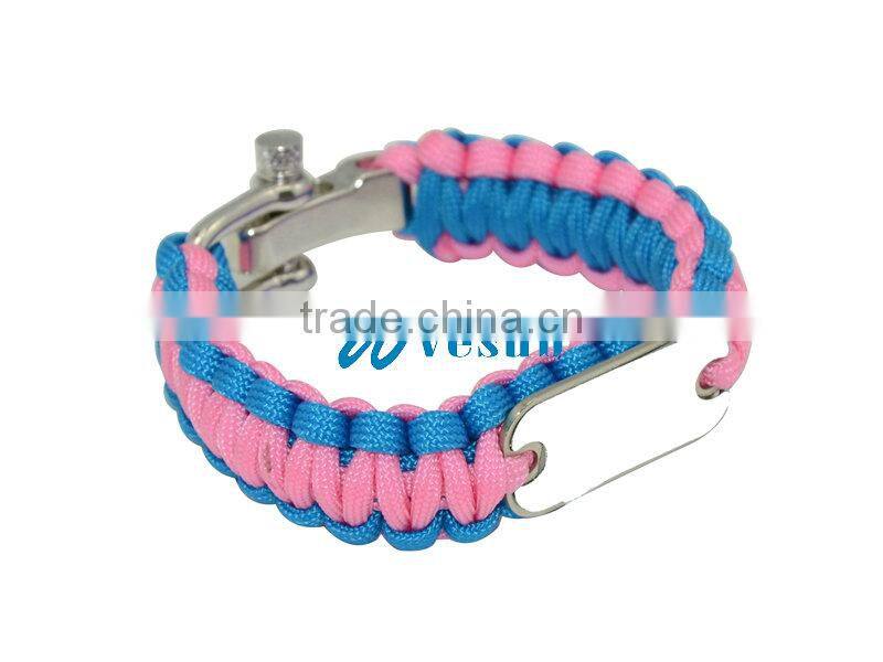 Sublimation Paracord Bracelet