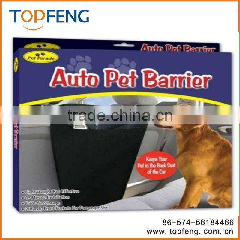 Auto dog Barrier/folding pet barrier/car pet barrier with pouch