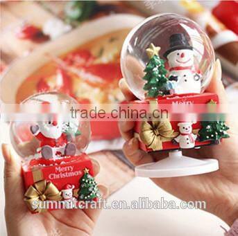 Christmas snow globe music box hot toys for christmas 2016