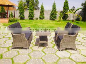 Outdoor PE Rattan Garden Sofa Set