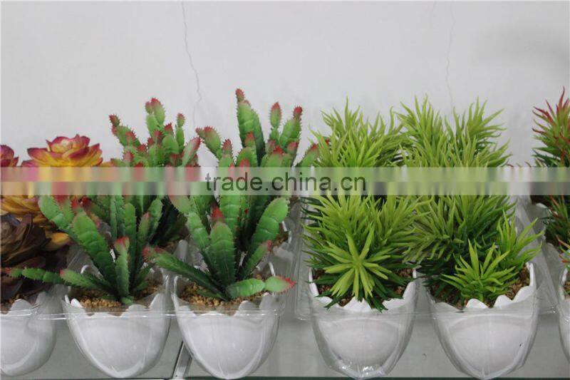 artificial mini succulents