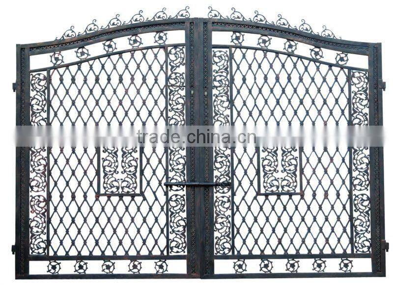 Garden wrought iron gate supplier