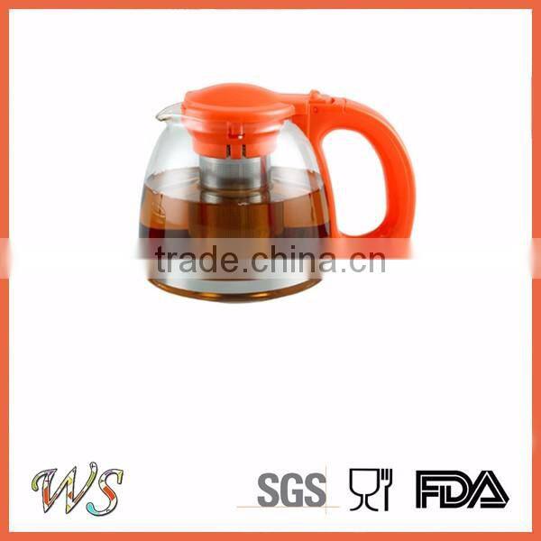 High quality clear promotional borosilicate glass arabic tea pots
