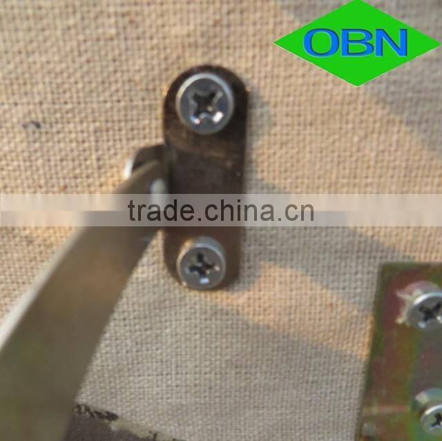 Large wooden stool with lid